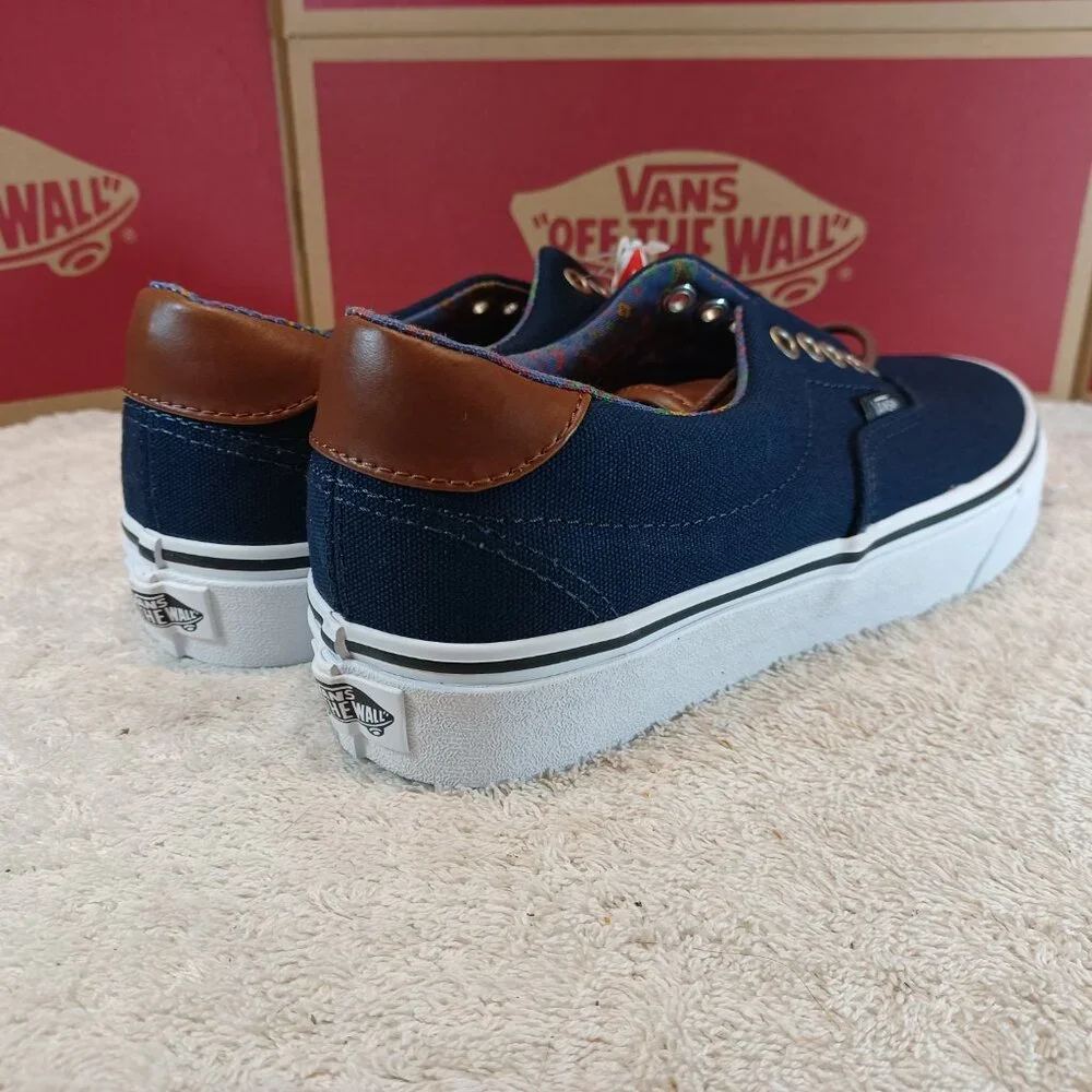 Vans Men's 7/Women's 8.5 Era 59 C&L Dress Blues/Paisley VN000UC6DCU